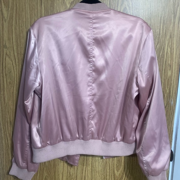 Blossom pink bomber jacket - Picture 4 of 4